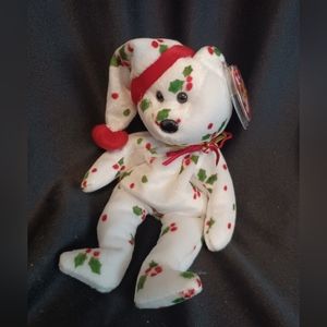 1998 Holiday Bear Beanie Baby
